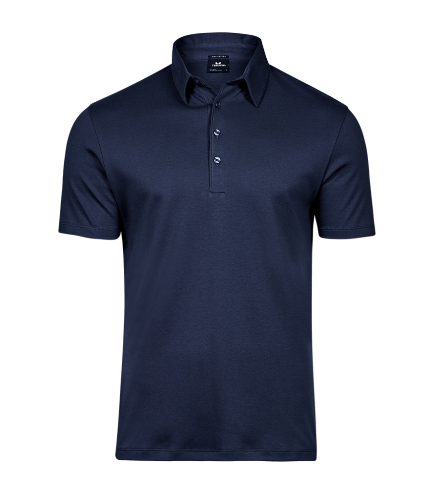 Tee Jays Pima Cotton Interlock Polo Shirt