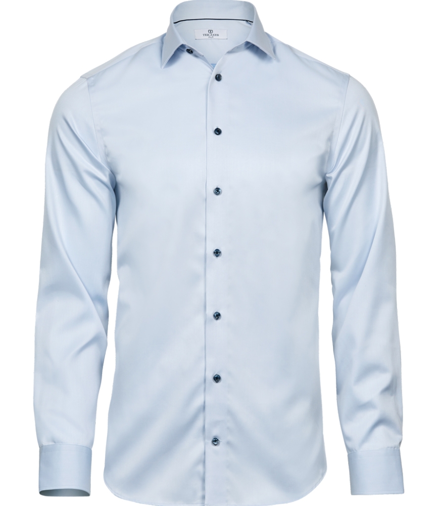 Tee Jays Luxury Slim Fit Long Sleeve Oxford Shirt