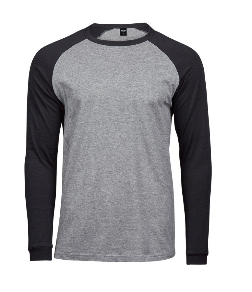 Tee Jays Long Sleeve Baseball T-Shirt