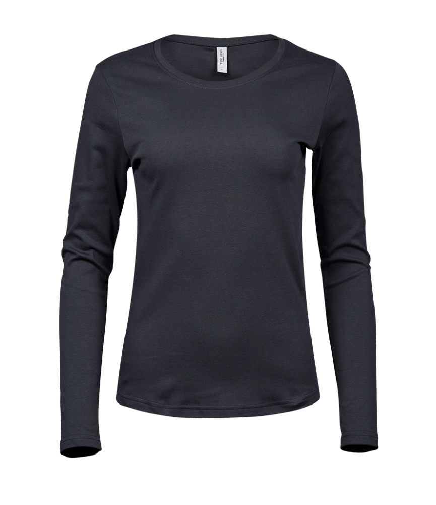 Tee Jays Ladies Long Sleeve Interlock T-Shirt