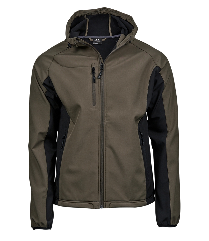 Tee Jays Lightweight Performance Hooded Soft Shell Jacket