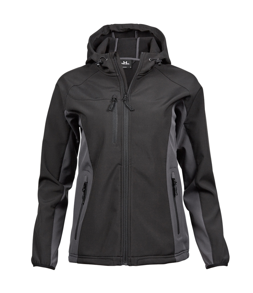 Tee Jays Ladies Lightweight Performance Hooded Soft Shell Jacket