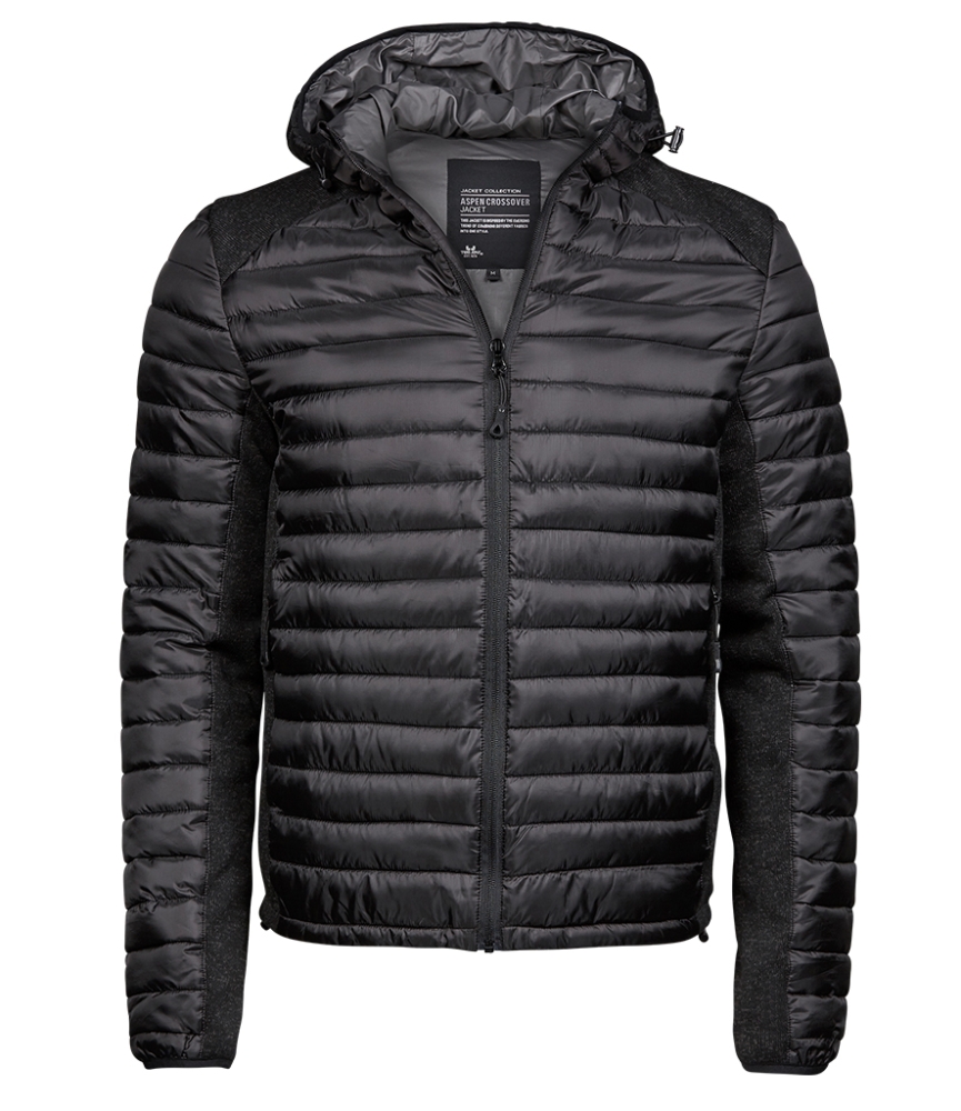 Tee Jays Crossover Hooded Padded Outdoor Jacket