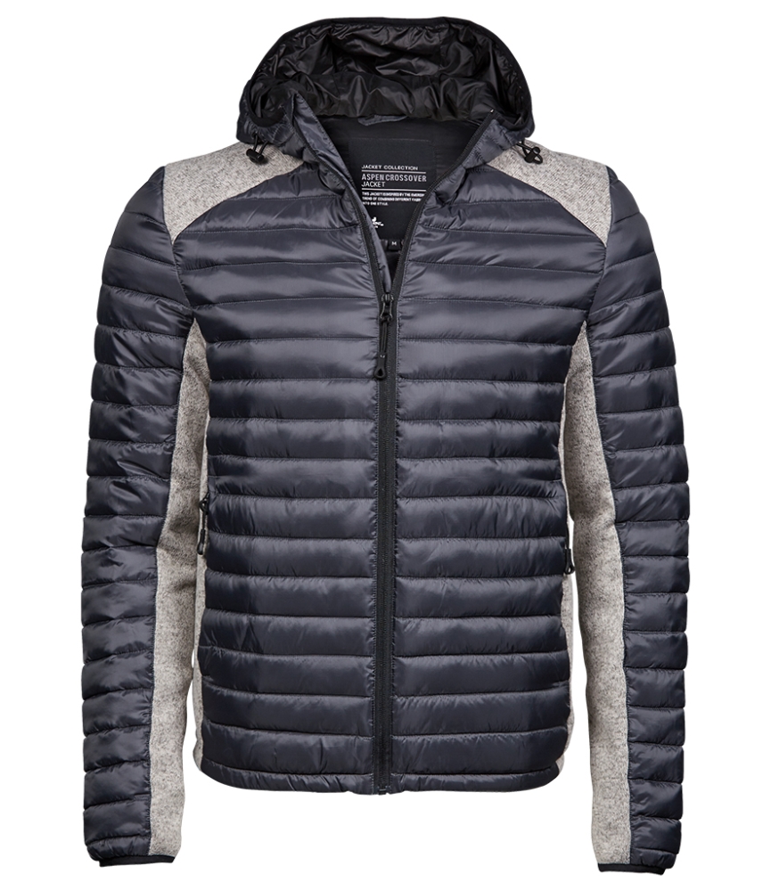 Tee Jays Crossover Hooded Padded Outdoor Jacket