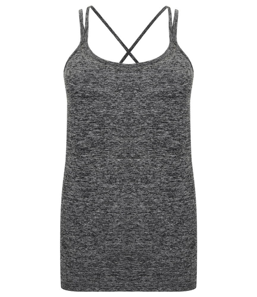 Tombo Ladies Seamless Strappy Vest
