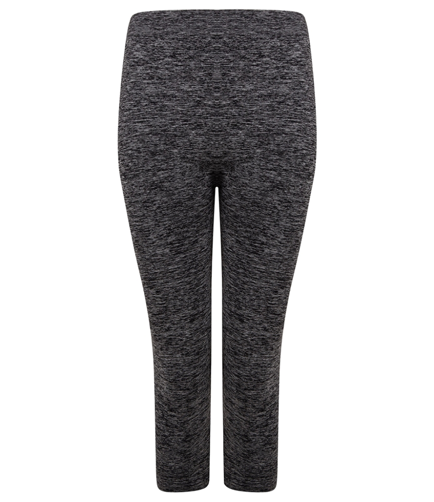 Tombo Ladies Seamless Cropped Leggings