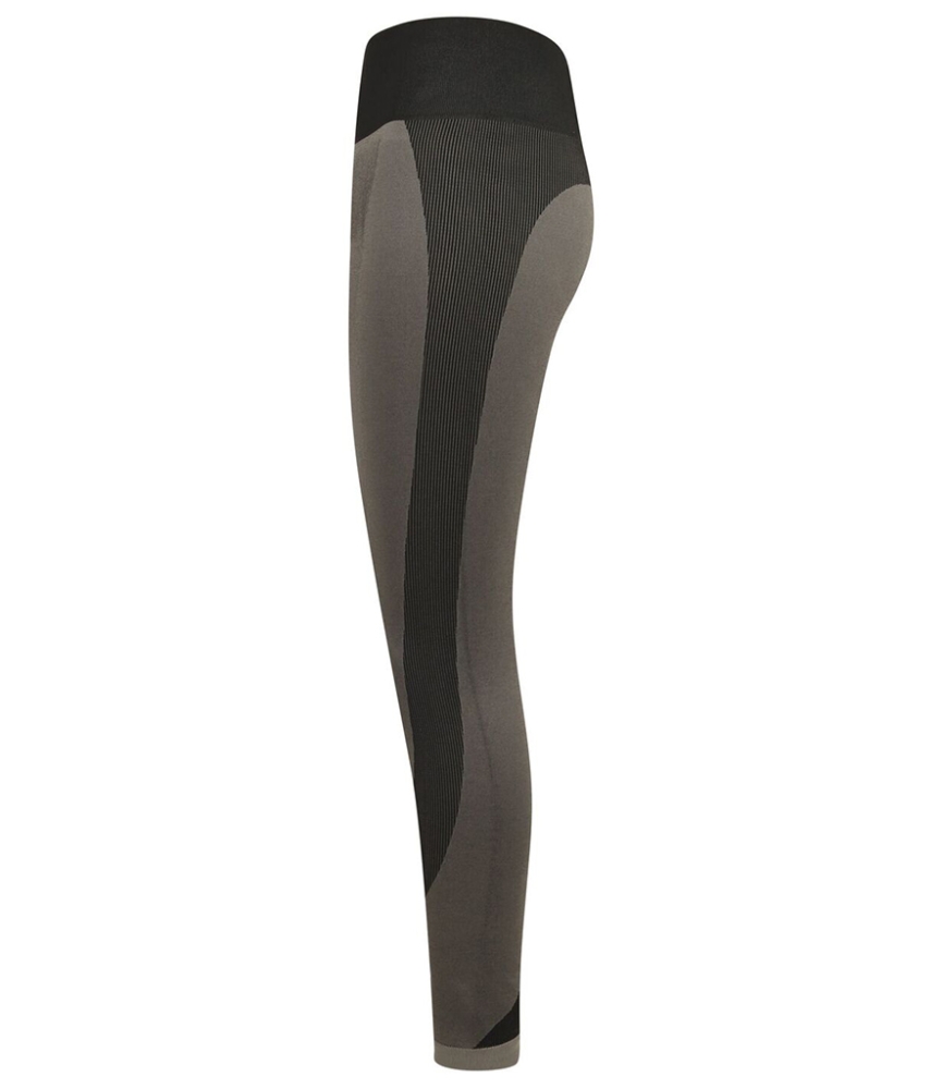 Tombo Ladies Seamless Panelled Leggings