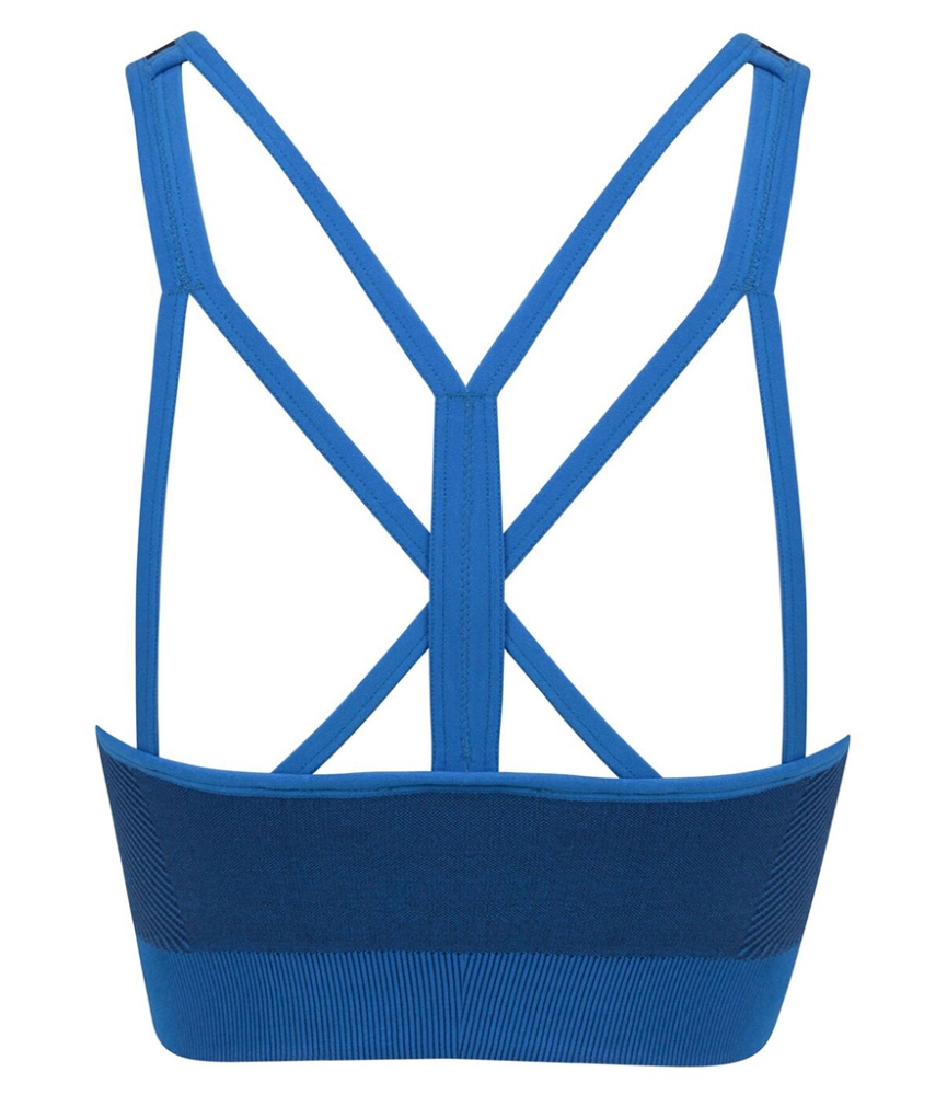 Tombo Ladies Seamless Panelled Crop Top