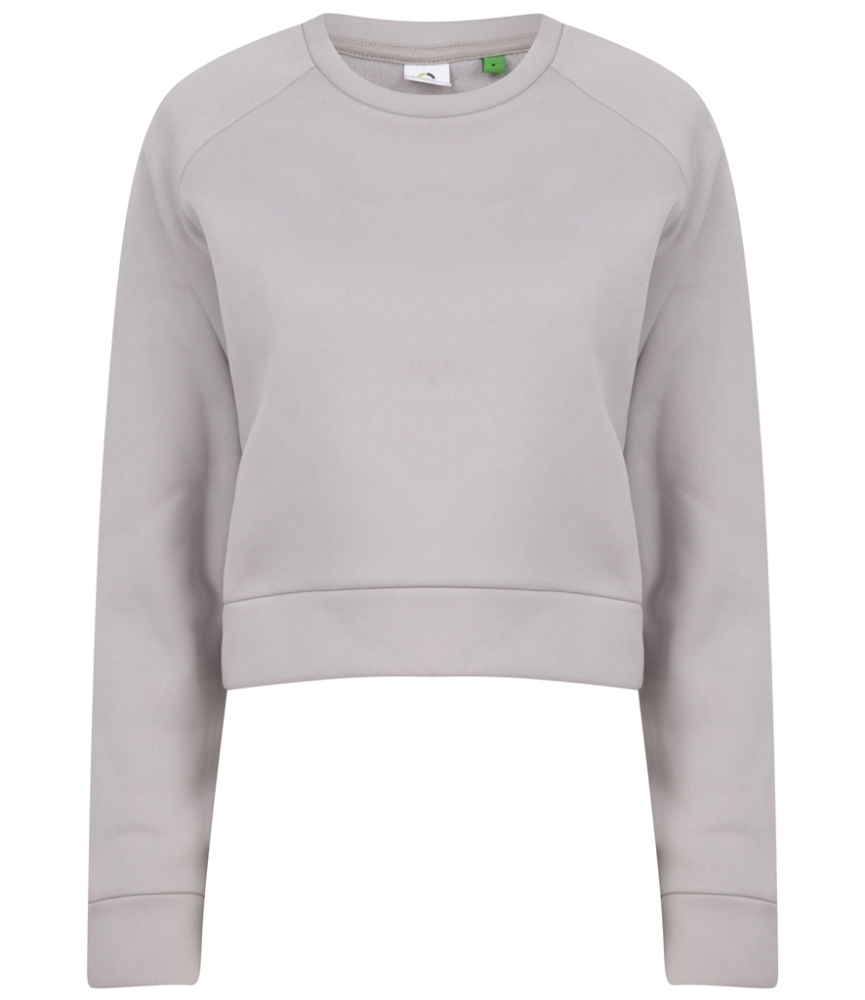 Tombo Ladies Cropped Sweatshirt
