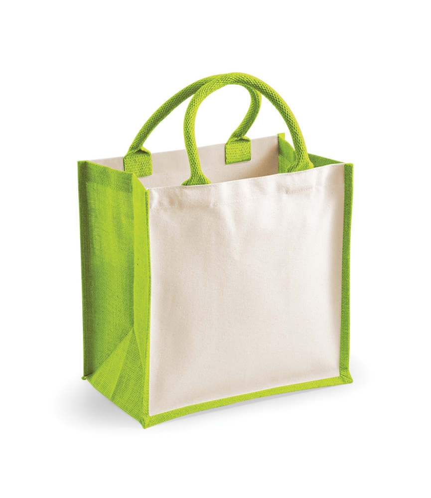 Westford Mill Printers Midi Jute Tote