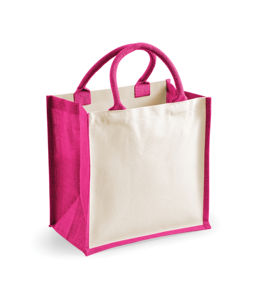 Westford Mill Printers Midi Jute Tote