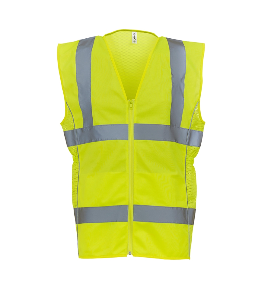 Yoko Ladies Hi-Vis Executive Waistcoat