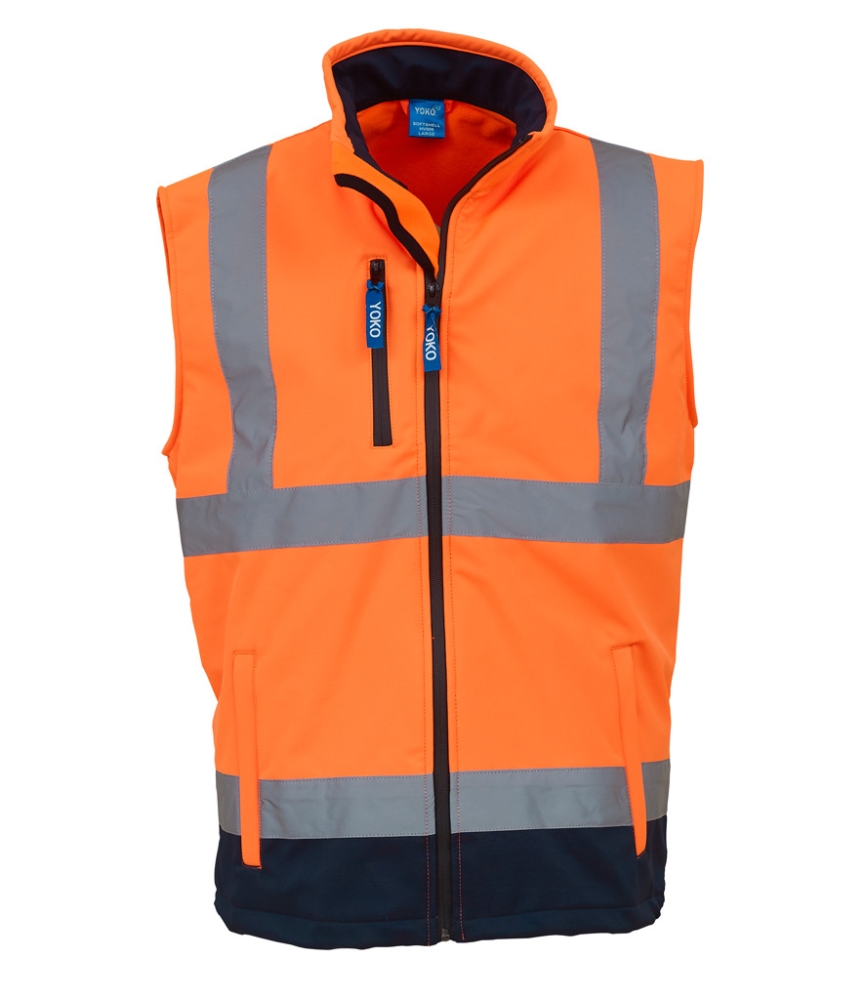 Yoko Hi-Vis Soft Shell Gilet