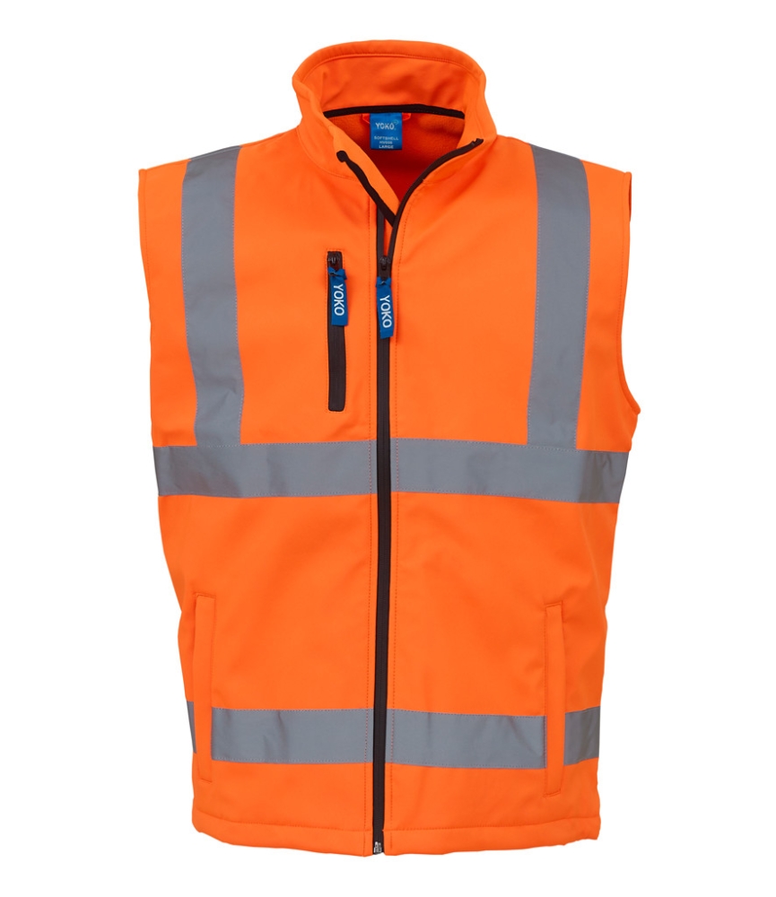 Yoko Hi-Vis Soft Shell Gilet