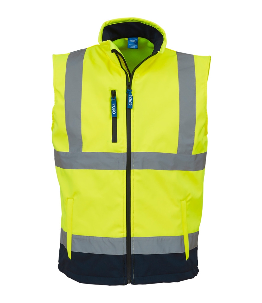 Yoko Hi-Vis Soft Shell Gilet