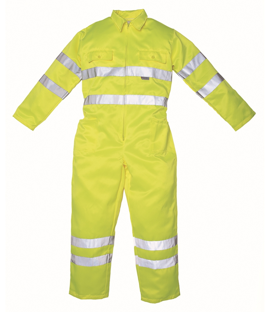 Yoko Hi-Vis Poly/Cotton Coverall